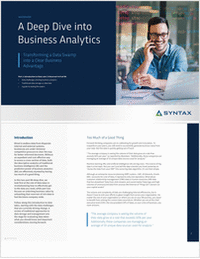 A Deep Dive into Business Analytics: Transforming a Data Swamp into a Clear Business Advantage