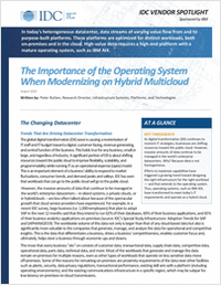 The Importance of the Operating System When Modernizing on Hybrid Multicloud