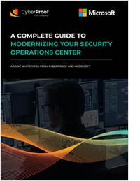 A Complete Guide to Modernizing Your Security Operations Center