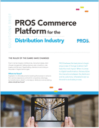 PROS Commerce Platform for the Distribution Industry