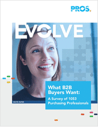 What B2B Buyers Want: A Survey of 1053 Purchasing Professionals