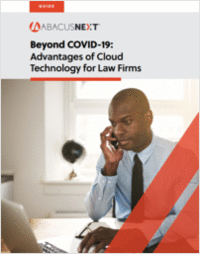 Beyond COVID-19: Advantages of Cloud Technology for Law Firms