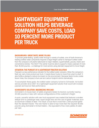 Maximize Efficiency With 10% More Payload Per Trailer