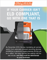 If Your Carrier Isn't ELD Compliant, Go with One That Is