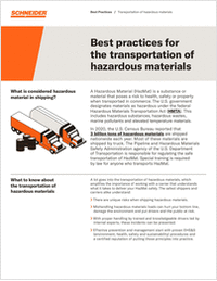 Best Practices for the Transportation of Hazardous Materials