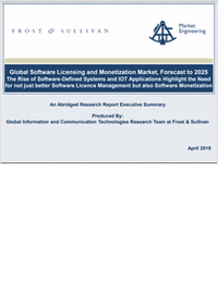 Rapporto Gratuito/ Free Report : Frost & Sullivan: Global Software Licensing and Monetization Market, Forecast to 2025