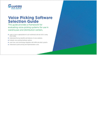 Voice Picking Software Selection Guide