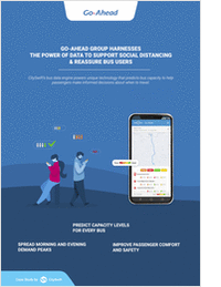 Go-Ahead Group harnesses the power of data to support social distancing and reassure bus users