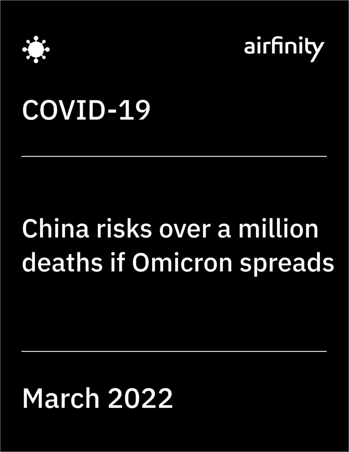 COVID--19: Omicron and China