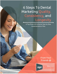 6 Steps To Dental Marketing Quality, Consistency, and Longevity