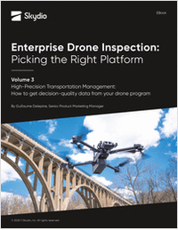 High-Precision Transportation Management: How to Get Decision-Quality Data From Your Drone Program