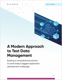 A Modern Approach to Test Data Management