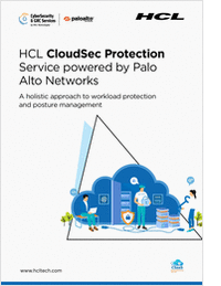 HCL CloudSec Protection Service powered by Palo Alto Networks