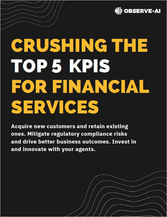 eBook: Crushing the Top 5 KPIs for Financial Services