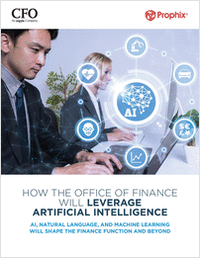 How the Office of Finance Will Leverage Artificial Intelligence