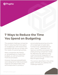 7 Tips to Save Time and Resources on Your Budgeting Process