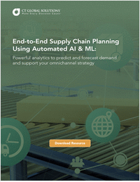 End-to-End Supply Chain Planning Using Automated AI & ML