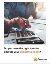 Do You Have the Right Tools to Address Your Budgeting Needs?