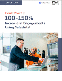 How Peak Power Increased Prospect Engagement 150% By Switching B2B Contact Data Providers