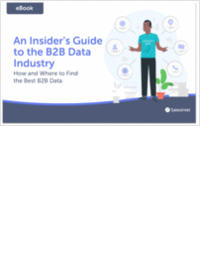 The Insider's Guide to the B2B Data Industry - What You Need To Know Before You Buy.