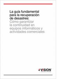 La Guía Fundamental para la Recuperación de Desastres