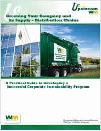 Greening Your Organization and It's Supply - Distribution Chains