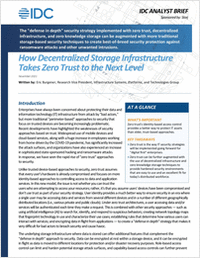 IDC Analyst Brief | Zero Trust