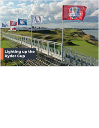 Lighting up the Ryder Cup