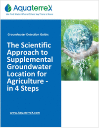 The Scientific Approach to Supplemental Groundwater Location for Agriculture - in 4 Steps