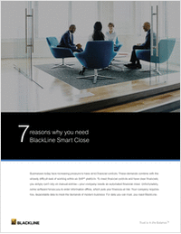 7 Reasons Why You Need BlackLine Smart Close