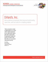 Dillard's Inc. Uses Xerox Office Document Assessment