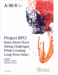 Project RPO: Solve Short-Term Hiring Challenges While Creating Long-Term Value