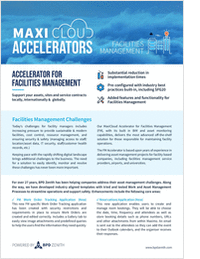 Accelerators for Facilities Management