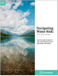 Navigating Water Risk: The 2023 Guide