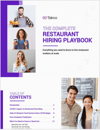 The Complete Restaurant Hiring Playbook