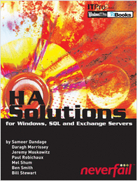 HA Solutions for Windows, SQL, and Exchange Servers