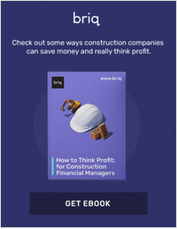 [eBook] How to Think Profit: for Construction Financial Managers