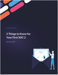 5 Things to Know for your First SOC 2