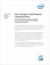 How to Design a Solar-Powered Computing Device