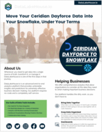 Ceridian Dayforce to Snowflake