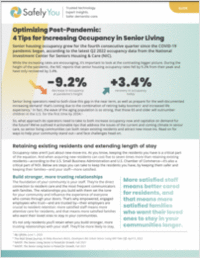 4 Ways to Accelerate Senior Living Occupancy Rate Post-Pandemic