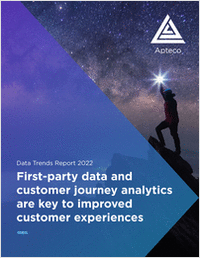 First-party data and customer journey analytics are key to improved customer experiences