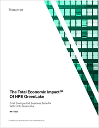 The Total Economic Impact Of HPE GreenLake