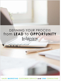 Define Your Sales and Marketing Process from Lead to Opportunity to Succeed with Leading Technology like Microsoft Dynamics 365 for Sales