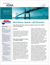 Case Study: Roto-Rooter Unclogs its Dispatch System with System i .Net Extension