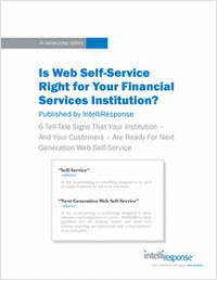 Is Web Self-Service Right for Your Financial Services Institution?