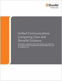 Comparison of Cisco and ShoreTel Unified Communication Solutions