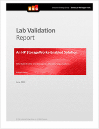 An HP StorageWorks-Enabled Solution: Affordable End-to-End Storage for Mid-sized Organizations