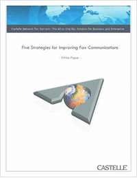 Five Strategies for Improving Fax Communications