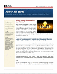 Xerox Knowledge Management